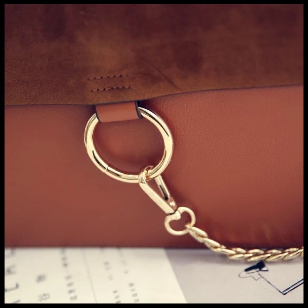NEW EMMA O Ring Chain Buckle Bag - Picture 6 of 7